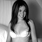 Pic of Hotty Stop / Kari Sweets gets some really sexy black and white photos taken of her rolling around in bed