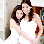 Pic of HDsex18.com - Teen brunettes in turns fucked by hard cock