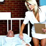 Pic of Alanah Rae busty nurse heals her patient's cock