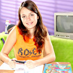 Pic of My Sexy Kittens petite teen girl toying her innocent pussy