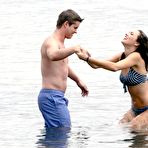 Pic of Demi Harman seen on the beach in Sydney
