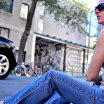 Pic of PinkFineArt | Mina Jeans Curb Smoking from Smoking Mina