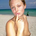 Pic of A nude girl at the Copacabana