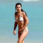 Pic of Amelia Warner caught in bikini on the beach