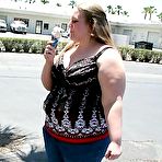 Pic of Bbw Jessie James made the guy horny by licking fat ice cream
