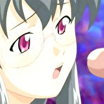 Pic of *Bondanime.com*-->> Hentai gets triple penetration with three cocks 