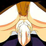 Pic of *Bondanime.com*-->> Busty hentai chick gets her holes double fucked
