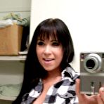 Pic of Hot busty brunette GF stripping and selfshooting