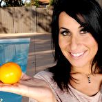 Pic of AllOver30 Free - Sophia Bella Squeezes OJ