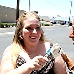 Pic of Bbw nasty Jessie James licking sweet ice cream and fat cock 