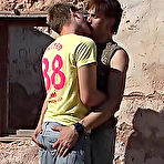 Pic of  Ryan loved how it felt so much that he slammed himself up and down on that dick hard and fast, working up a sweat and making his dick rock flinty nude male outdoors