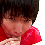 Pic of The taker loves it big time and won't quit until he sucks every drop of this magic sex nectar right off his boyfriend's cock and balls cum gay facialsat Milk Loaded Boys