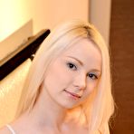Pic of Petite Blonde In Cute Underwear