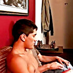 Pic of The younger lover then pleasures his partner orally getting him nice and wet and hard towards penetration facial first gay