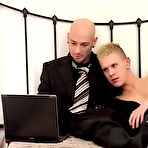 Pic of  Rubbing their bodies and cocks together, soon the partners reach a simultaneous climax gay hardcore cock