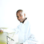 Pic of Black Nurse Maxx Masturbating after work