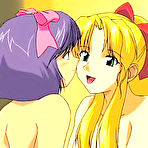 Pic of Lestai.com - Cute anime lesbians fingering and licking eachothers pussies