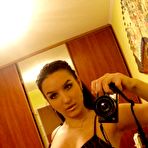 Pic of Pictures of an amateur naughty babe posing sexy on cam