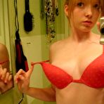 Pic of Selection of a kinky teen stripping naked while camwhoring
