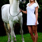 Pic of Ashley with a Horse - Pmates Beautiful Girls!