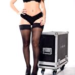Pic of Charlotte Springer Sexy Black Stockings - FoxHQ