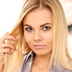 Pic of Katy Jones Secretary in Pantyhose