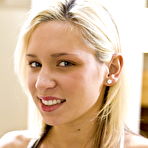 Pic of The charming looking blonde teen Kacey Jordan enjoys the exciting softcore posing