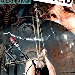 Pic of SexPreviews - Eden Sin black stockings submissive is bound for toy sex with kinky lezdom London River