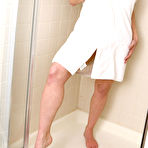 Pic of [All Over 30] Dee Williams taking a shower and huge knockers soap up - IWantMature.com