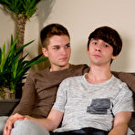 Pic of Gay twink Caleb Gray and Taylor Coleman set Bookworm