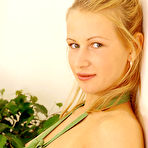 Pic of Mercedes in Her green thumb and gorgeous bum!