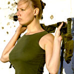 Pic of Sarah with a Gun :: Best Bosoms