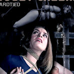 Pic of SexPreviews - Dresden 333 long hair blonde submissive is dungeon bound in rope toyed to orgasms