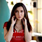 Pic of Marina Nelson Red Bodysuit