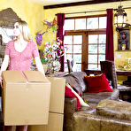 Pic of Delilah Day seduces her stepmom Sofie Marie just before moving out