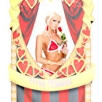 Pic of Ivy Ferguson slips off her sexy red lingerie on Valentine's Day