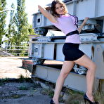 Pic of Lena - Pile of Iron