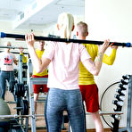 Pic of Iris Kiss Kiss gets drilled by her personal trainer after a workout