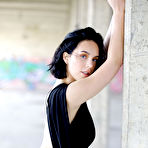 Pic of Marisa Ehret exposes her fabulous curves in an empty warehouse