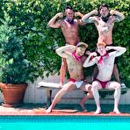 Pic of Poolside 4 Way &ndash; Gay Movies Page