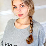 Pic of Mila Amour on Cozy Sofa