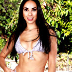 Pic of Gaby Ortega Athletic Brunette Stripping