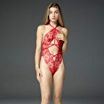 Pic of October in Red Hot by Hegre-Art | Erotic Beauties