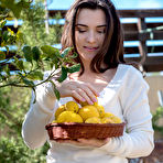 Pic of Halyi Sanders High Socks and a Skirt