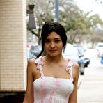 Pic of Soledad Lomas in a White Dress