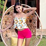 Pic of teendreams - Allie Asia naked on patio