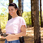 Pic of teendreams - Alice camping in the woods