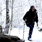 Pic of Girl next door type Vika gets caught with her jeans pulled down while pissing