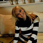 Pic of Beautiful UK blonde Hayley Marie Coppin unveils her great tits