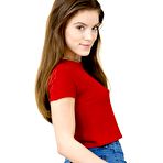 Pic of Teenage cutie Evelina Darling got her both holes filled with a rock hard meat